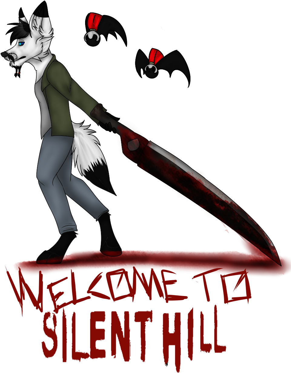 Welcome To Silent Hill By Redscotfox - Cartoon Clipart (1056x1280), Png Download