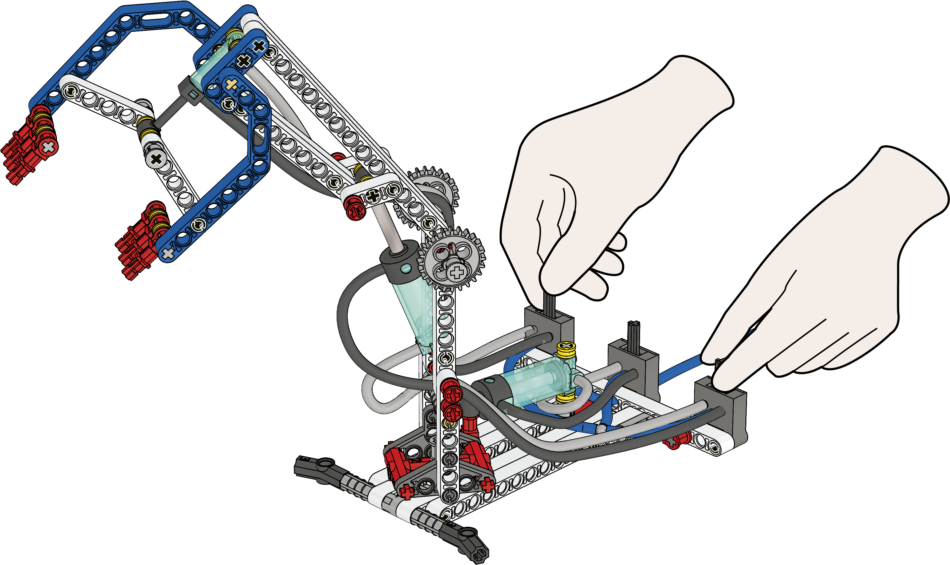 diy lego robot