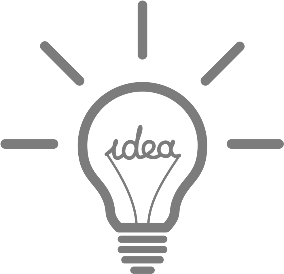 Idea Clipart For Free Download On - Transparent Background Lightbulb Icon - Png Download (1024x999), Png Download