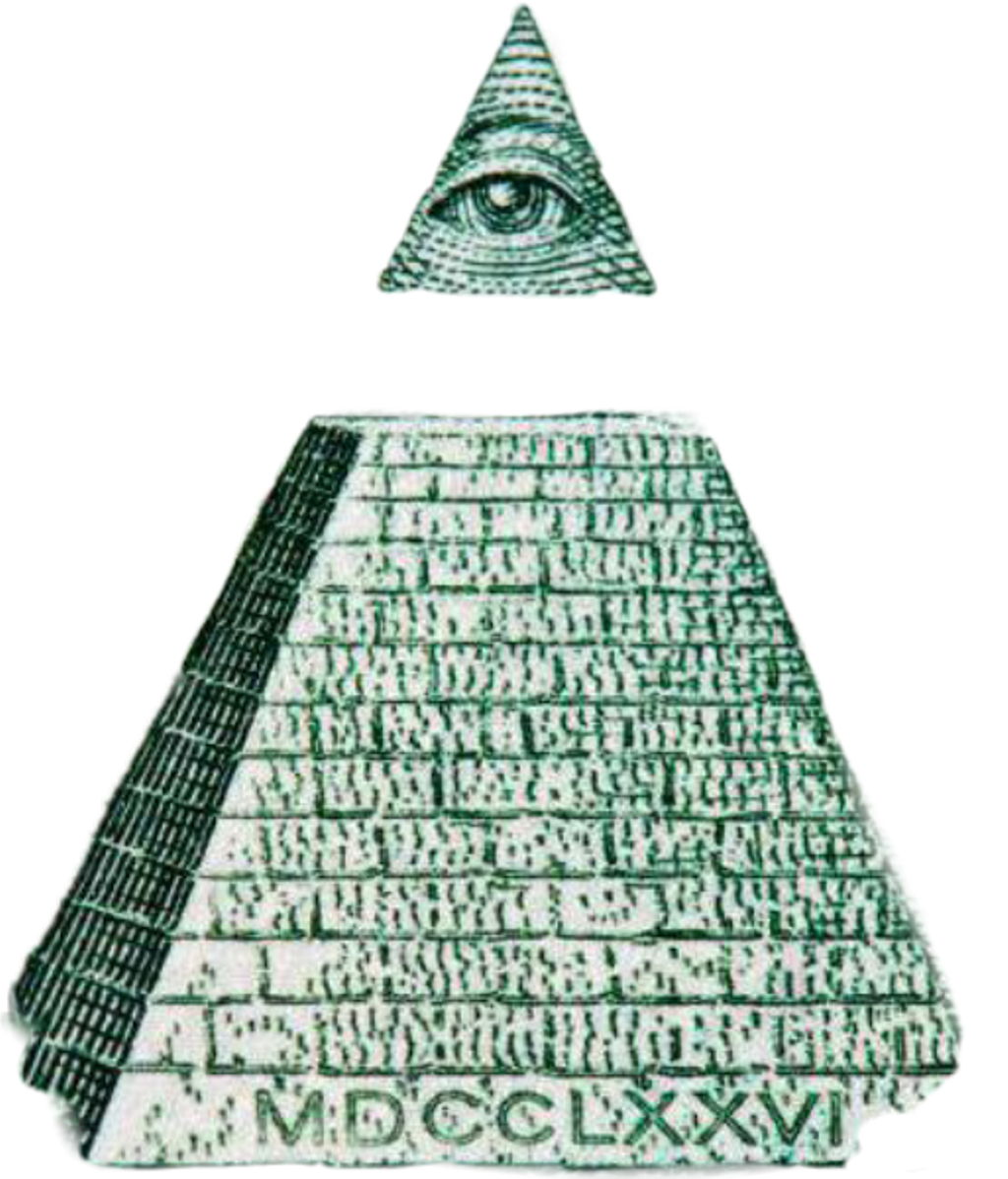 Illuminati Sticker Clipart (1024x1198), Png Download