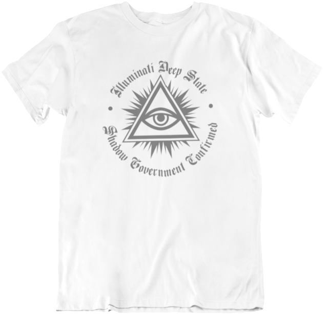 Illuminati Deep State Shadow Government Confirmed Landfill - T-shirt Clipart (1000x750), Png Download