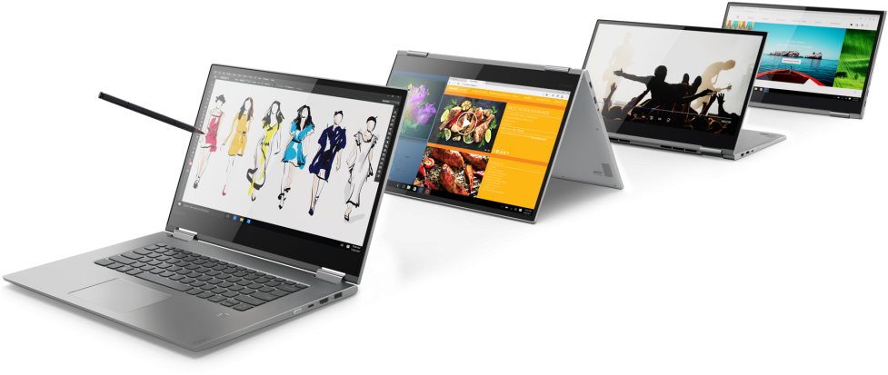 Lenovo Yoga 730 Packs Alexa And Cortana Into The Same - Lenovo Yoga 730 15 Review Clipart (980x620), Png Download