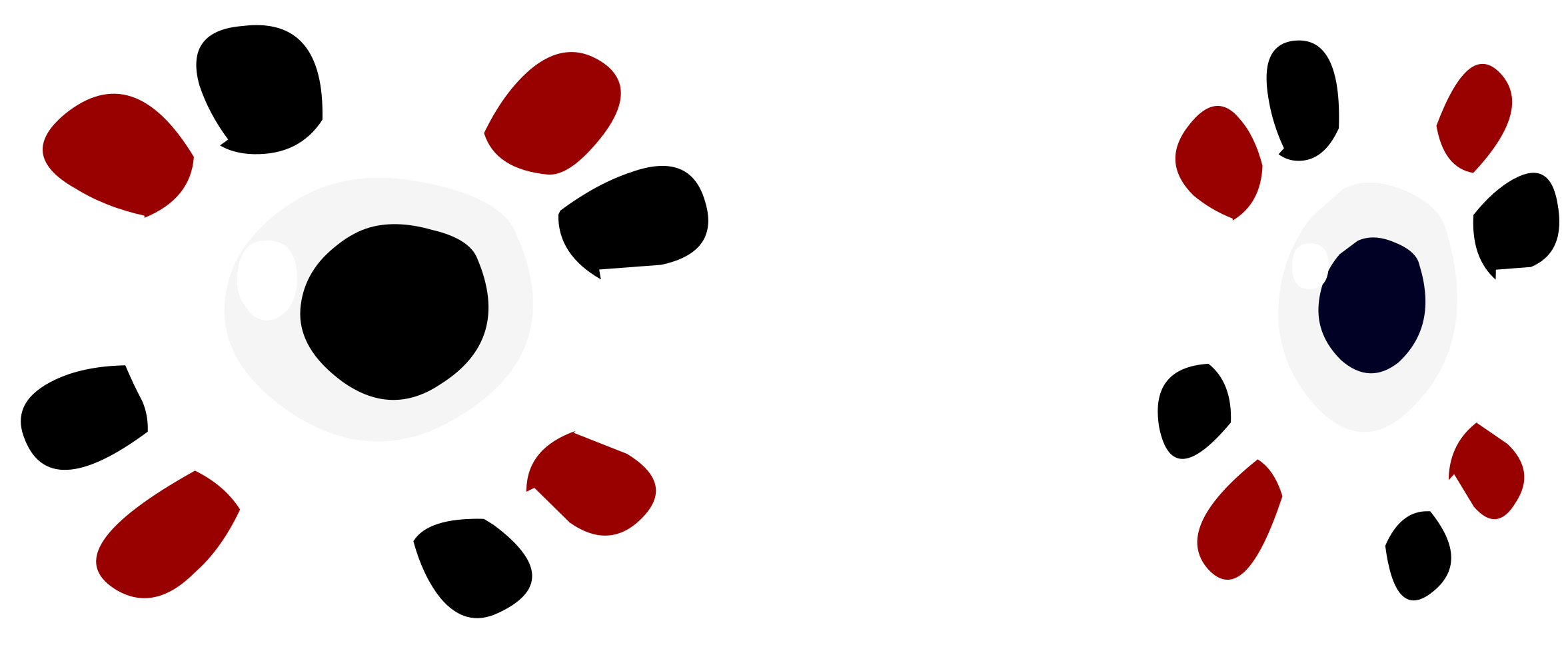 This Free Icons Png Design Of Avatar Vanity Eyes Rainbow - Circle Clipart (2400x1331), Png Download