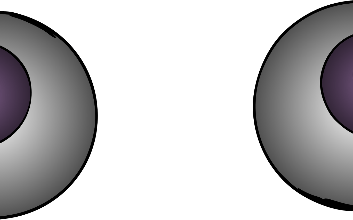 Clipart Eyeballs - Circle - Png Download (1368x855), Png Download