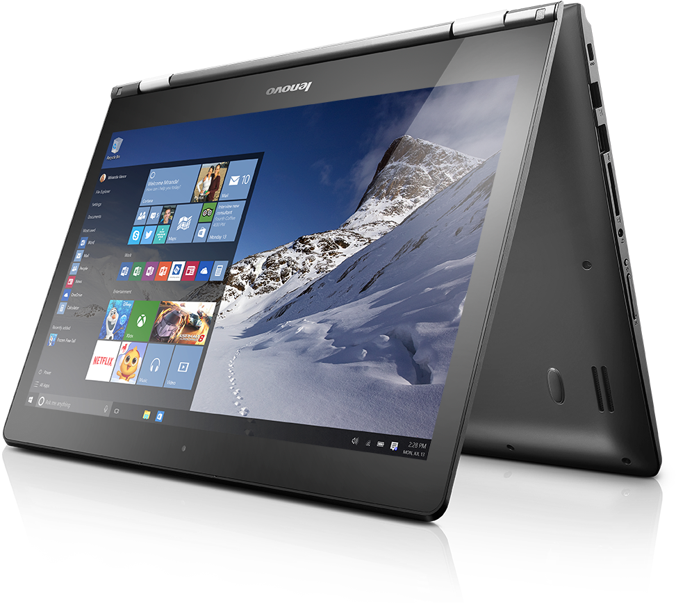 Yoga 500 14 Blac 10 Win 10 Ministart Cortana 2016 05 - Lenovo Yoga 500 14isk Clipart (992x895), Png Download