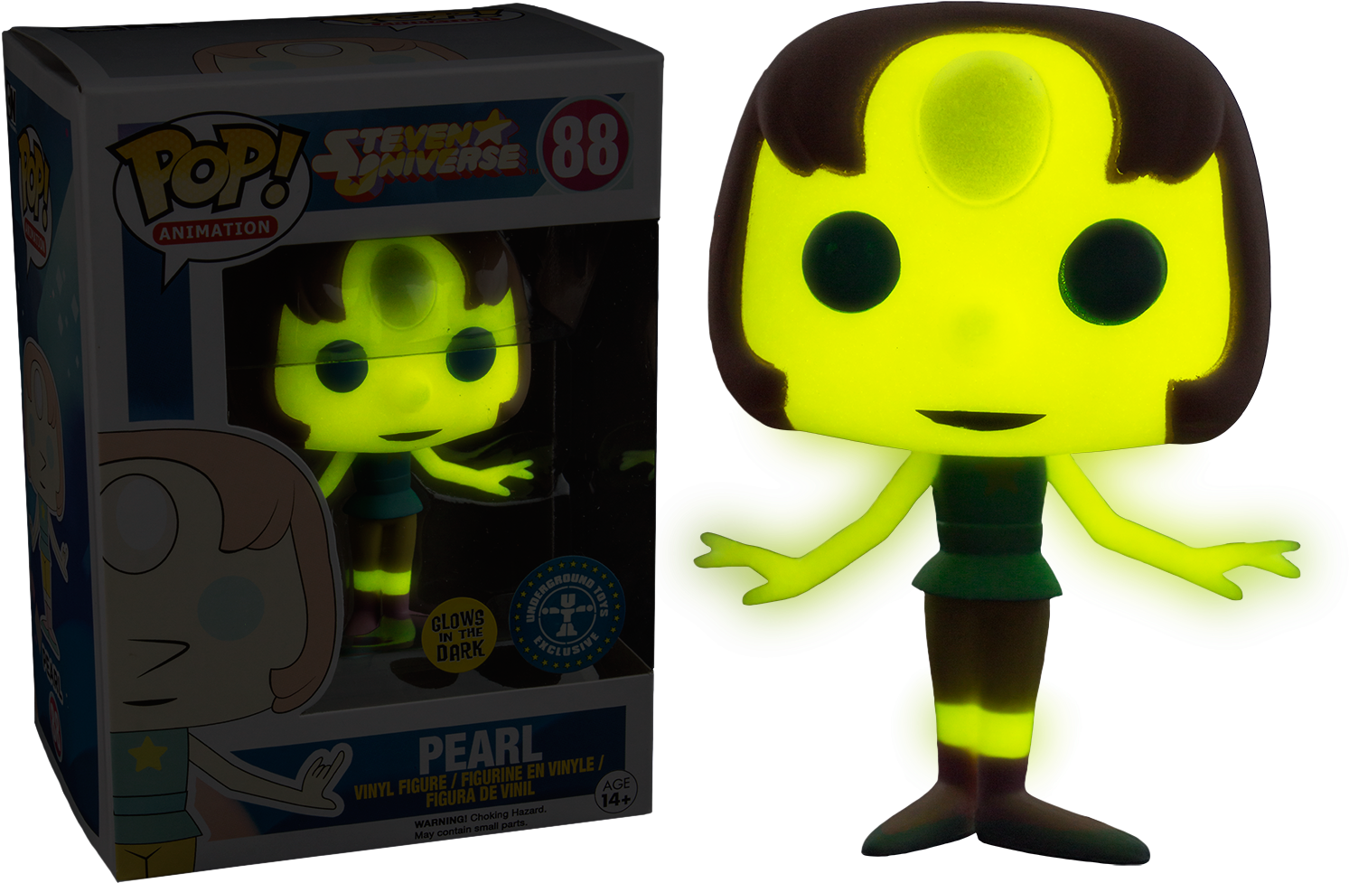 Enlarge - Steven Universe Funko Pop Glow In The Dark Clipart (768x519), Png Download