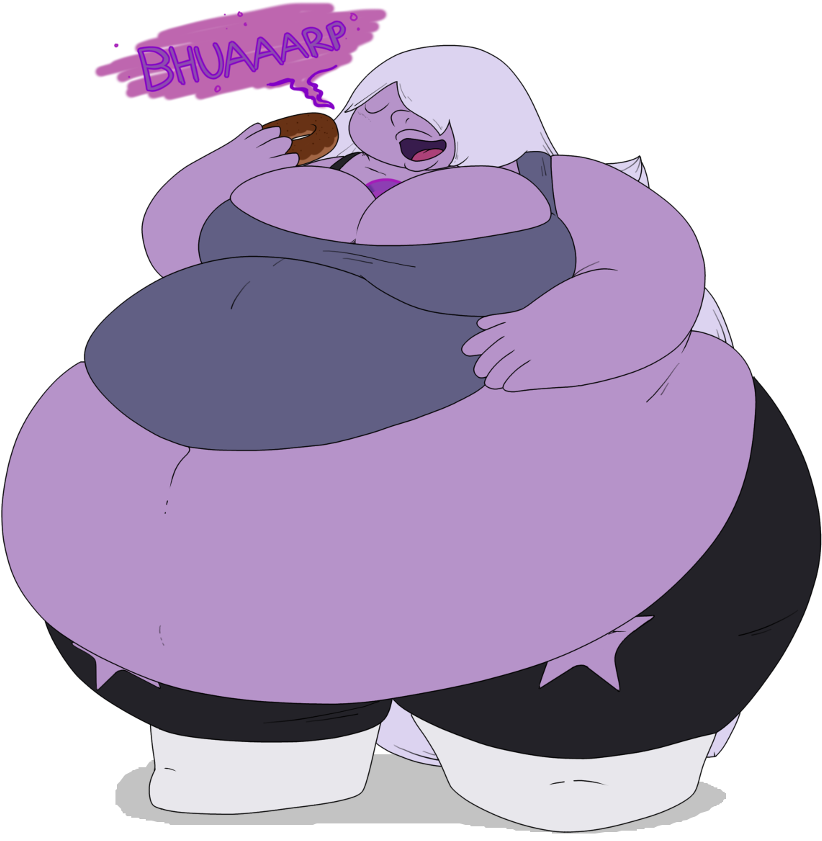 Bigger Amethyst - Steven Universe Amethyst Fat Clipart (900x900), Png Download