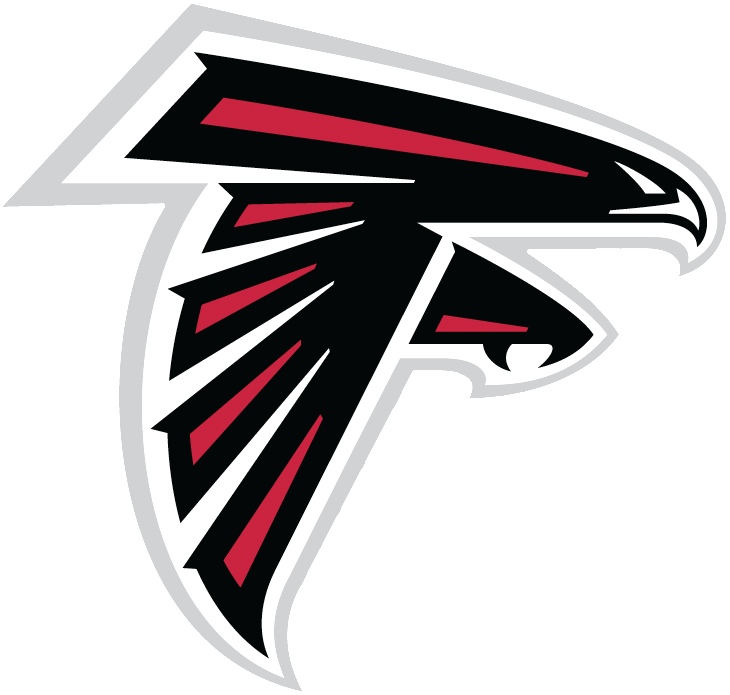 $0 - - Atlanta Falcons Logo Clipart (730x695), Png Download