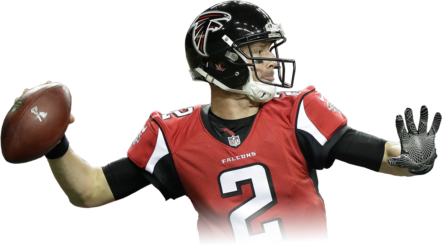 2 - Atlanta Falcons Helmet Clipart (1500x846), Png Download