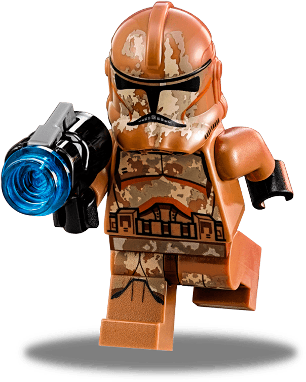 Geonosis Clone Trooper™ - Lego Star Wars Geonosis Clone Trooper Clipart (504x672), Png Download