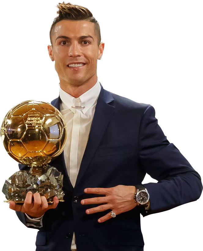 Portuguese And Juventus' Football Star, Cristiano Ronaldo, - Ronaldo Fourth Ballon D Clipart (664x821), Png Download
