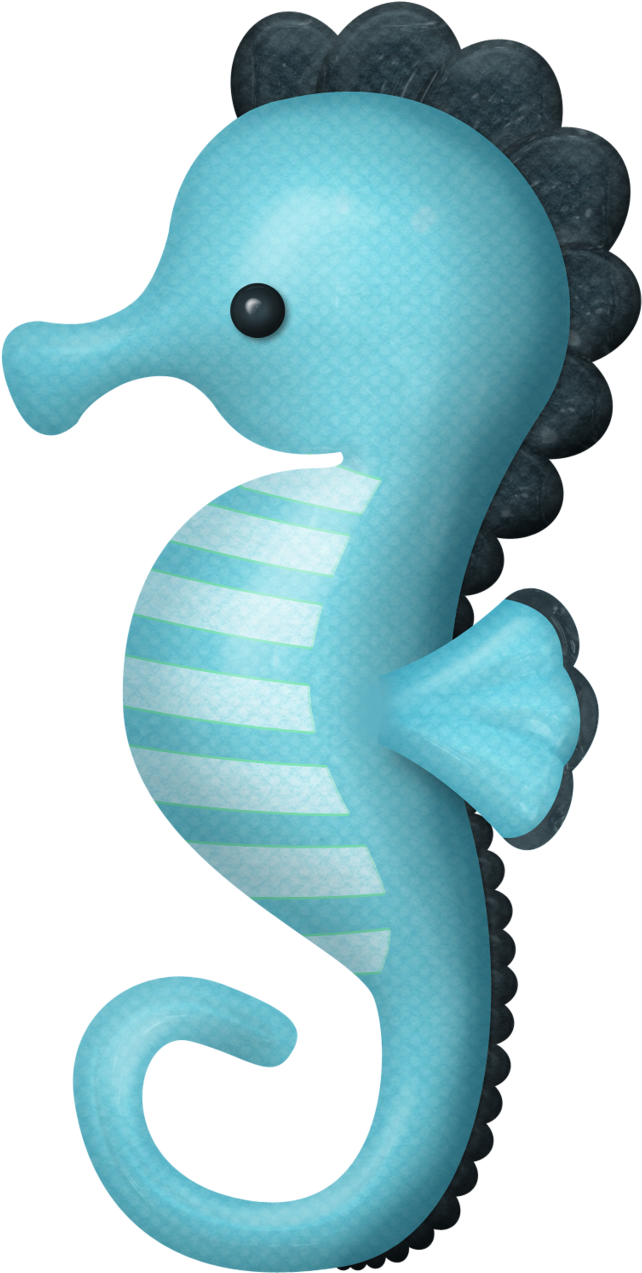 Фото, Автор Alponom84 На Яндекс - Sea Horse Printable Cartoon Clipart (649x1280), Png Download