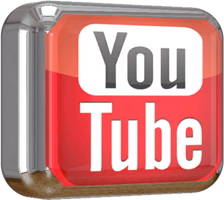 Youtube Square Shiny 3d Button Png File - Youtube Clipart (1920x1080), Png Download