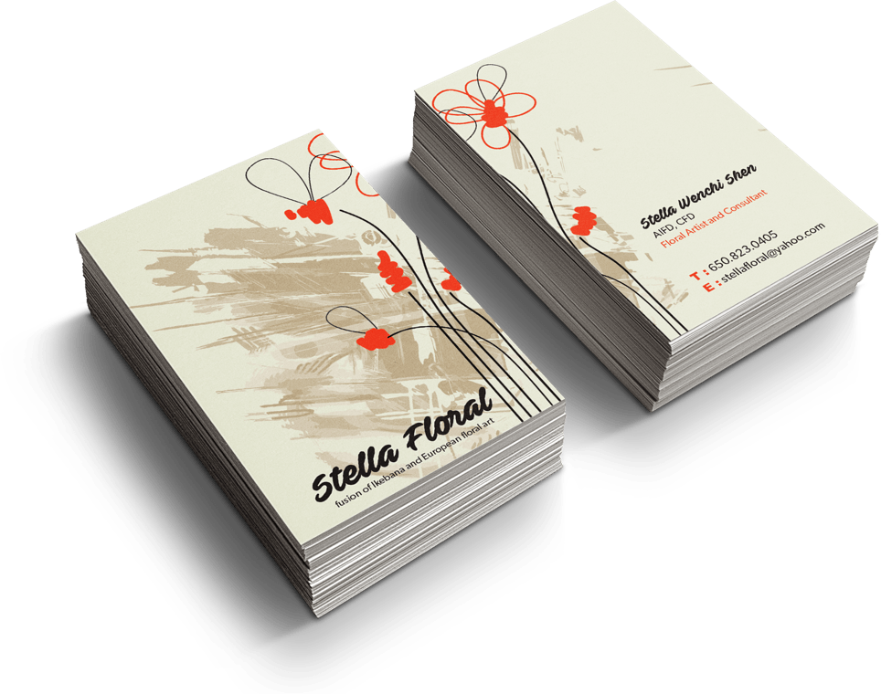 Sample Business Card Design - You Should Print Advertise Clipart (964x760), Png Download