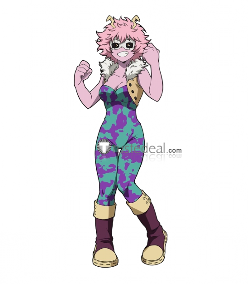 Boku No Hero Academia My Hero Academia Mina Ashido - Mina Ashido Hero Costume Clipart (800x1200), Png Download