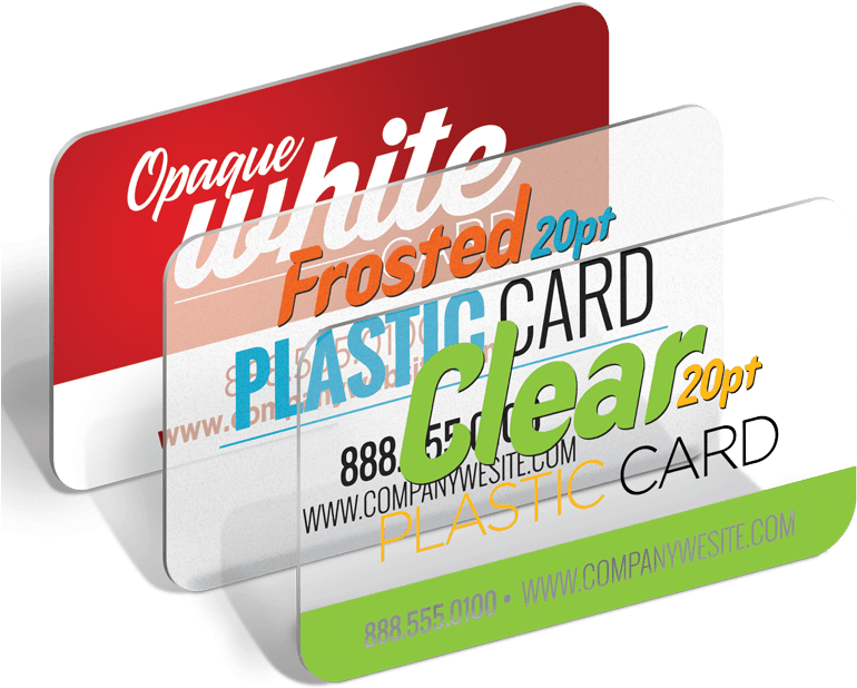 Plastic Business Cardstransparent And Frosted Plastic - White Plastic Business Cards Clipart (810x679), Png Download