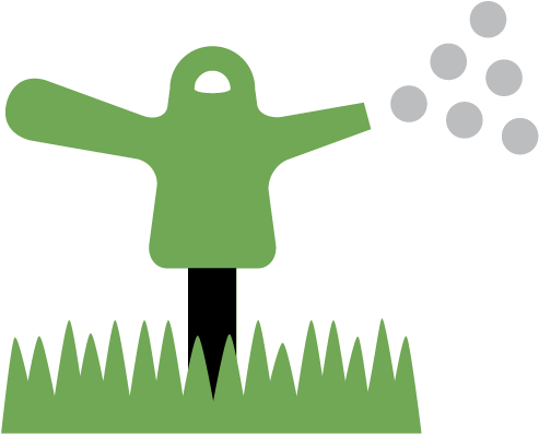 Sprinkler System Repair - Illustration Clipart (901x901), Png Download