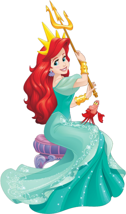 Disney Princess Ariel Png - Disney Princess Ariel Clipart (448x750), Png Download
