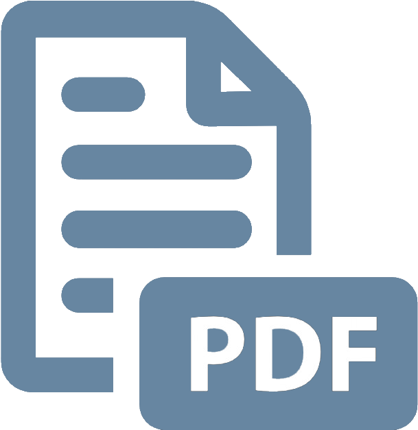 Download Brochure - Pdf Clipart (626x626), Png Download