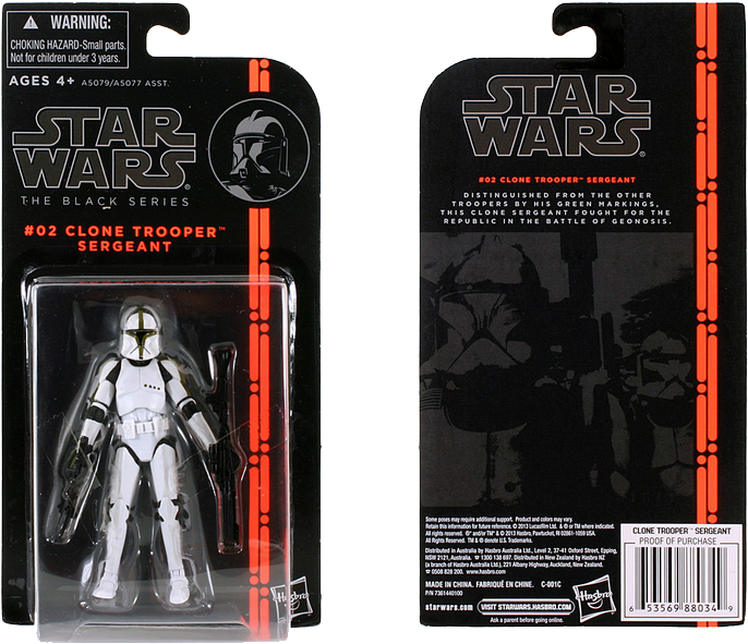 #2 Clone Trooper Sergeant Preview Images - Figuras Darth Plagueis Star Wars Clipart (818x606), Png Download