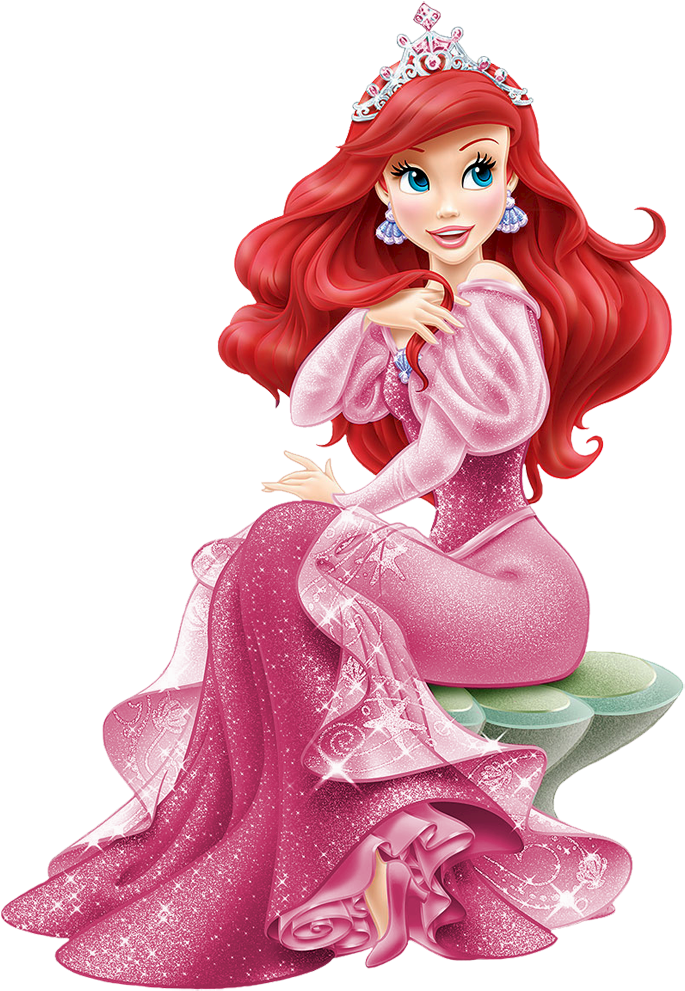 Ariel La Sirenita Princesa , Png Download Clipart (685x991), Png Download