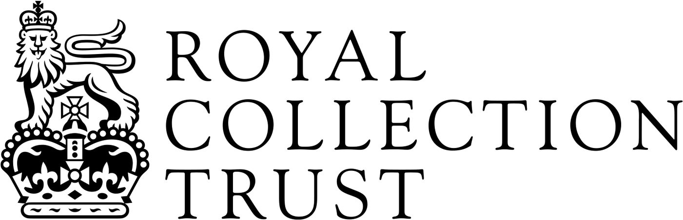 19 Pm 24805 Royal Collection Logo 2 3/14/2017 - Royal Collection Trust Logo Clipart (1412x463), Png Download