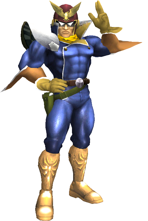 Captain Falcon - Captain Falcon F Zero Gx Png Clipart (1506x771), Png Download