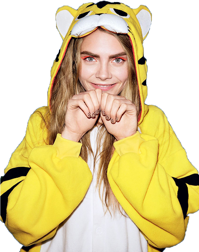 Cara Delevingne Png Photo - Png Cara Delevingne Clipart (640x836), Png Download