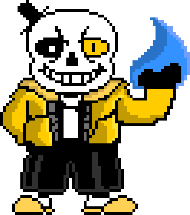 Bill Cipher Sans - Undertale Sans Pixel Art Clipart (790x770), Png Download