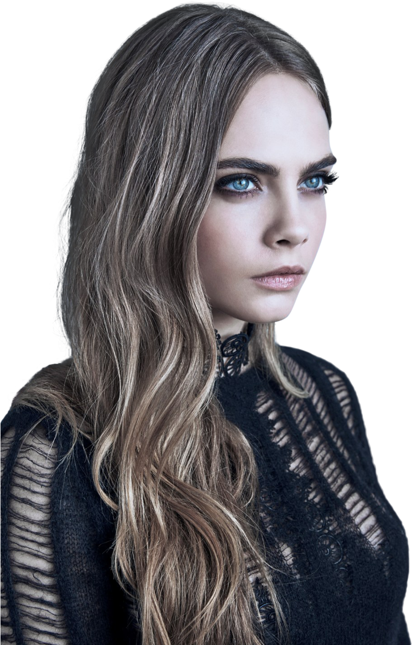 373 Images About Cara 🌐 On We Heart It - Cara Delevingne Fotos Mas Clipart (811x1280), Png Download