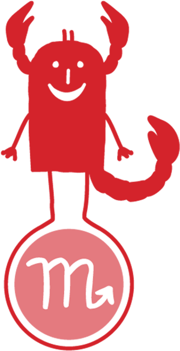 Free Will Astrology - Scorpio Clipart (625x1206), Png Download