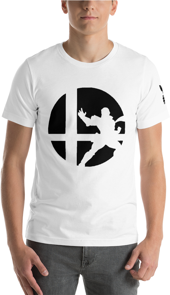 Captain Falcon Short Sleeve Unisex T Shirt - King Dedede Shirt Clipart (1000x1000), Png Download