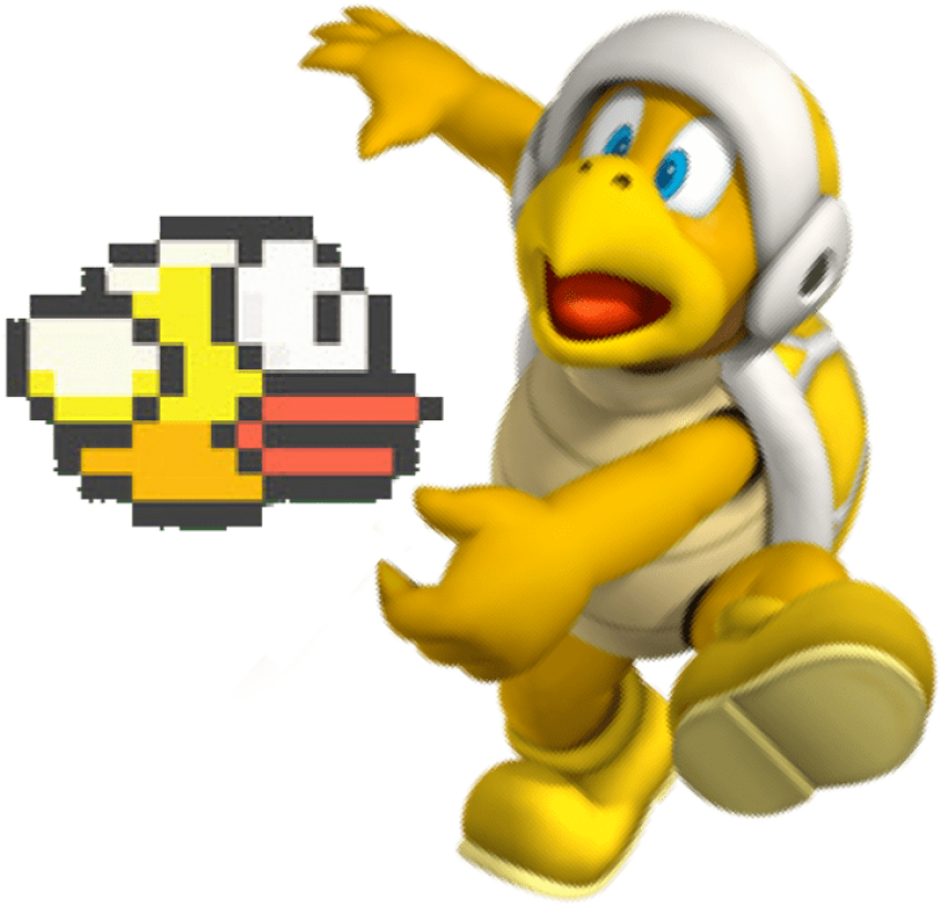 Free Png Download Flappy Bird Sprite Png Images Background - Flappy Bird Sprite Png Clipart (850x819), Png Download