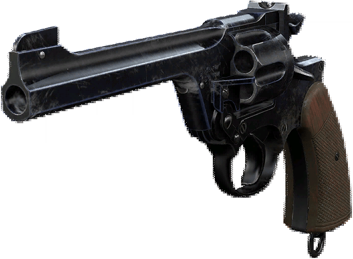 Cod Ww2 Enfield Revolver Clipart (1200x600), Png Download