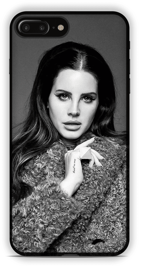 Case Lana Del Rey - Lana Del Rey Clipart (482x907), Png Download