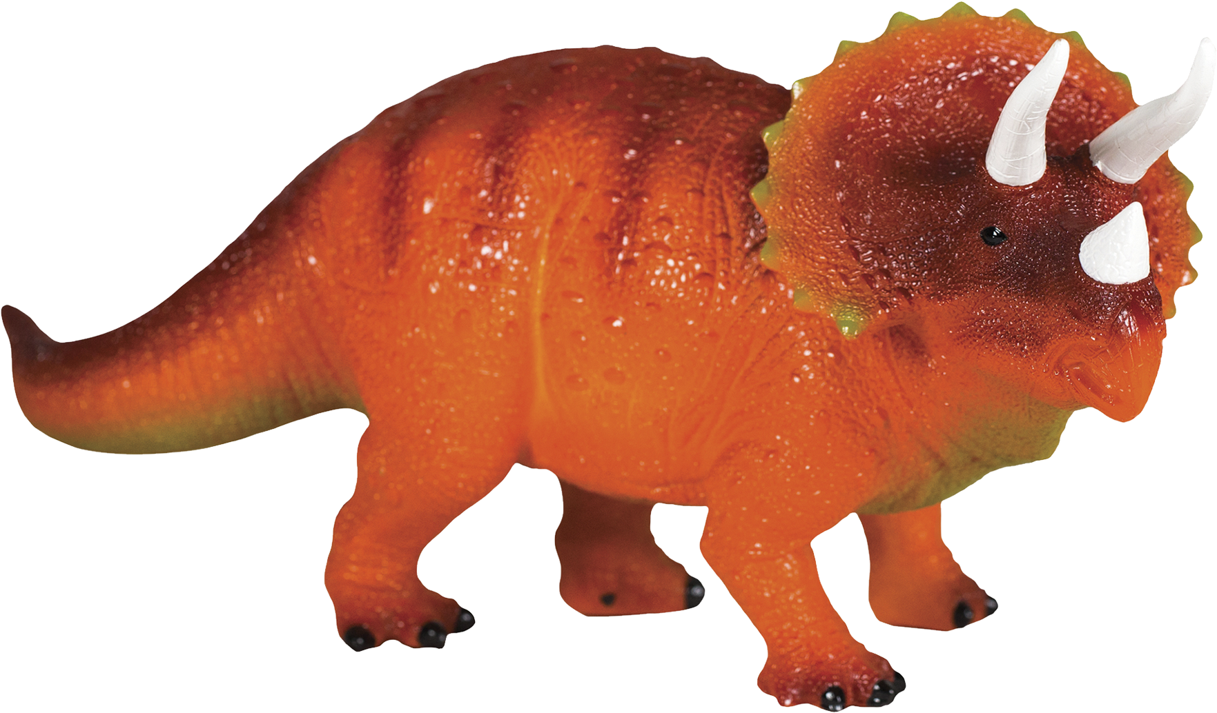 Dinosaur Night Light Realistic Triceratops Brainfuel Clipart (2000x2000), Png Download