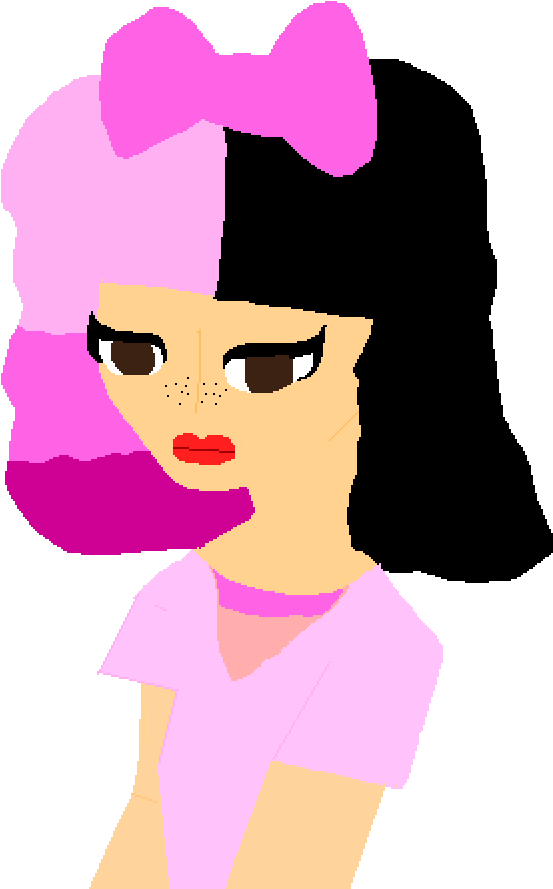Melanie Martinez - Illustration Clipart (1000x1000), Png Download