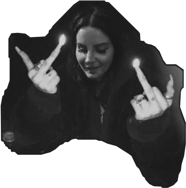 Lanadelrey Sticker - Grunge Nostalgic Aesthetic Clipart (1024x1024), Png Download