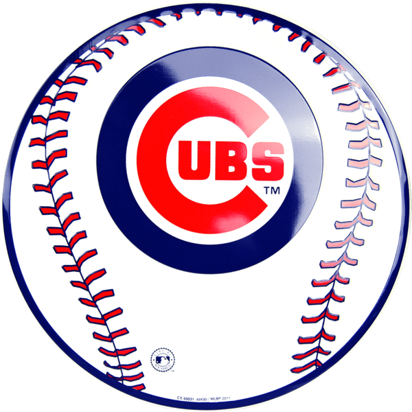 Chicago Cubs Ball - Clip Art Cubs Baseball - Png Download (600x600), Png Download