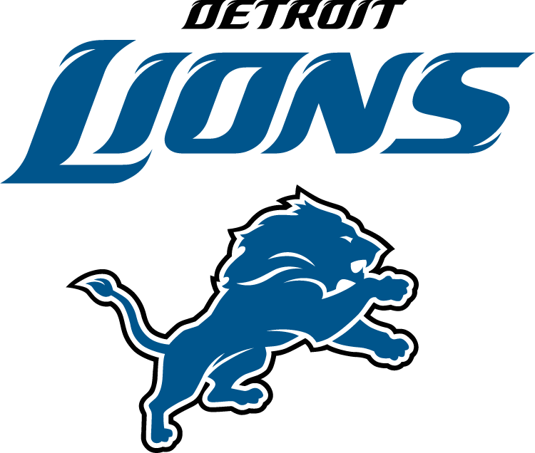 Lion Football Png - Detroit Lions Nfl Logo Clipart (750x636), Png Download