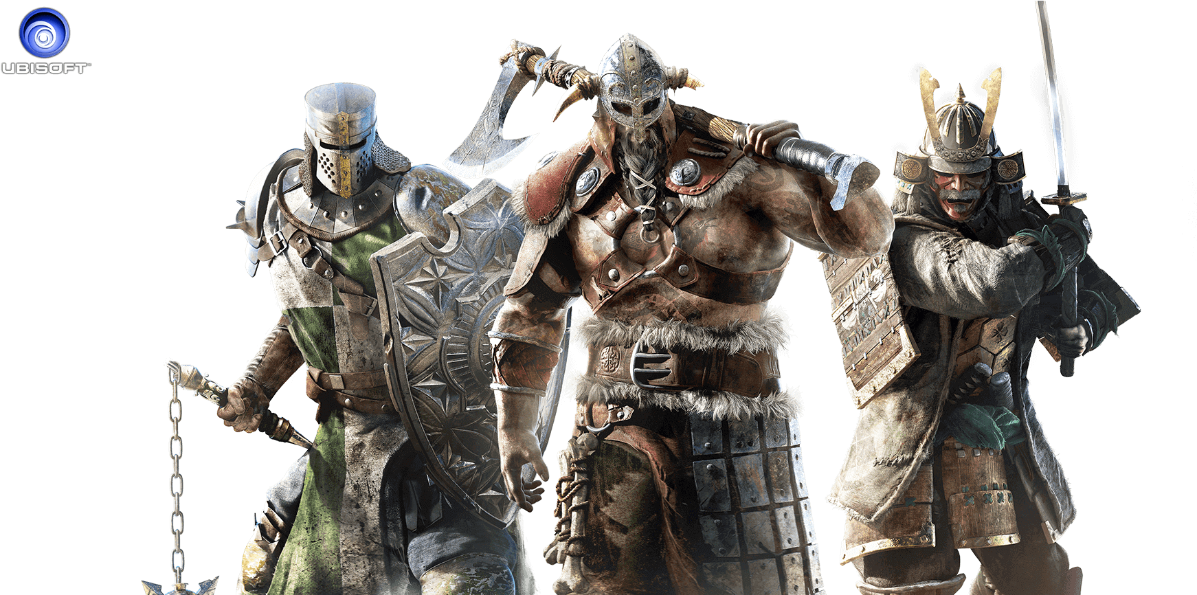 For Honor Png - Samurais Cavaleiros E Vikings Clipart (1920x973), Png Download
