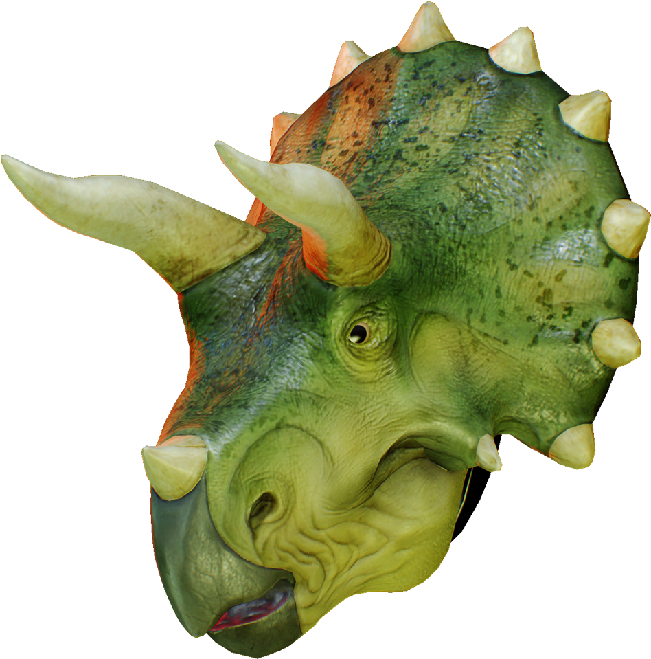 Timothy The Triceratops - Triceratops Head Png Clipart (1100x1100), Png Download