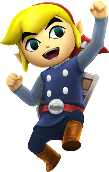 Toon Png - Toon Link In Hyrule Warriors Clipart (598x598), Png Download