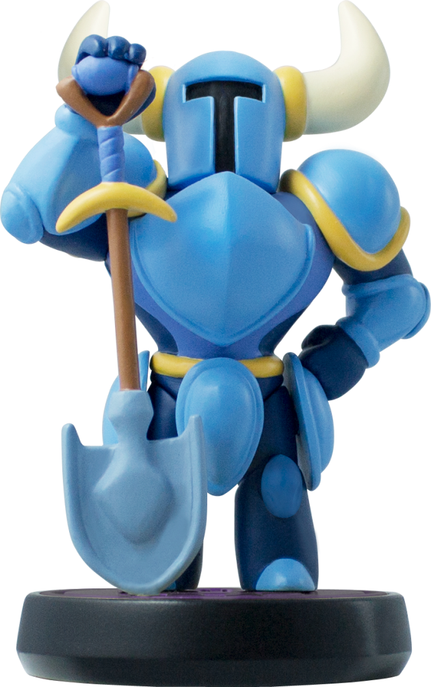 Shovel Knight Amiibo - Shovel Knight Amiibo Nintendo Clipart (630x1003), Png Download