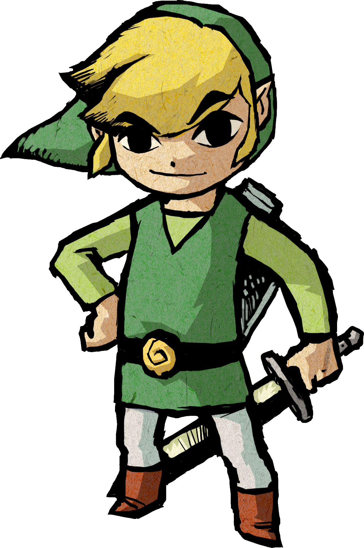 Can We Get A List Of Deconfirmed Characters Going - Legend Of Zelda Wind Waker Link Clipart (1231x1849), Png Download
