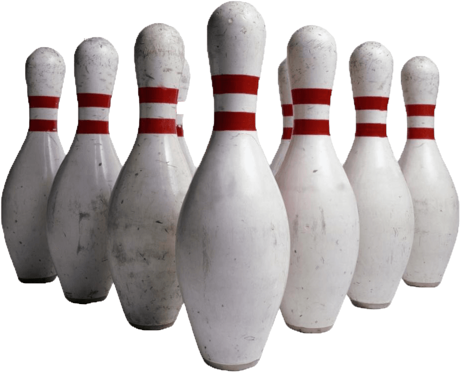 Bowling Pins - Bowling Pins Png Clipart (1024x768), Png Download