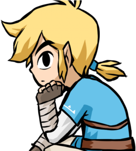 The Legend Of Zelda Clipart Toon Link - Breath Of The Wild Toon Link - Png Download (640x480), Png Download