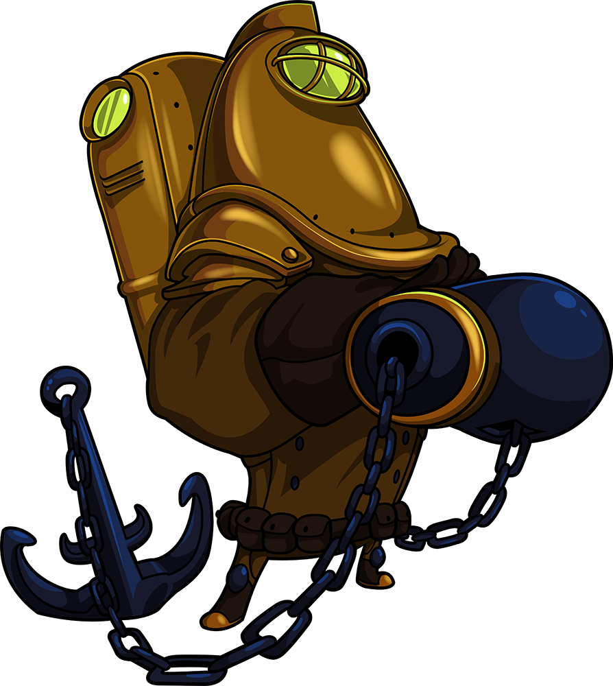 Shovel Knight - Shovel Knight Treasure Knight Clipart (894x1000), Png Download