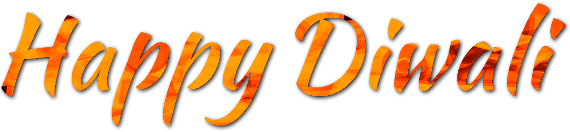 Happy Diwali Text Png Picture - Happy Diwali Png Text Clipart (1164x393), Png Download