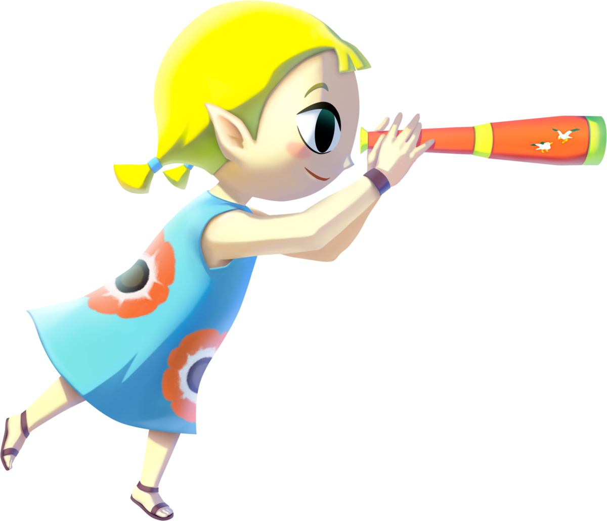 Wind Waker Aryll Clipart (1200x1031), Png Download